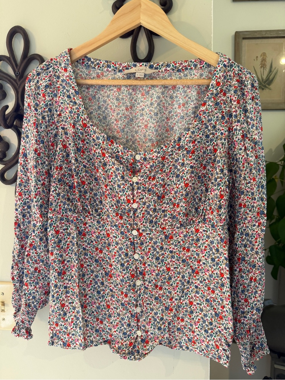 Women’s Loft Peasant Top